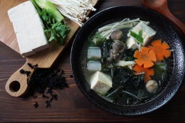 Canh rong biển chay